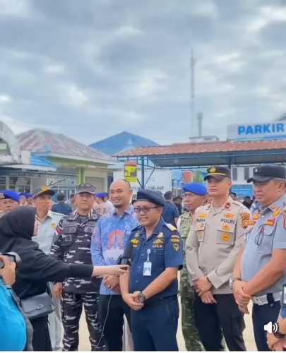 Hadiri Apel Angleb 2026, Pelindo Tembilahan Fokus Keamanan dan Kelancaran Mudik