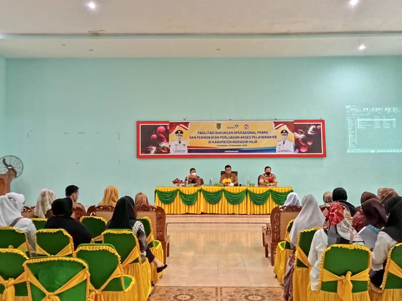 Galeri DP2KBP3A Inhil Gelar Fasilitasi Dukungan Operasional PKBRS Dan Peningkatan Perluasan KB di Inhil