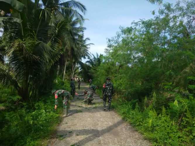Babinsa Kodim 0208 Asahan Siap Sukseskan TMMD ke-124 Tahun 2025