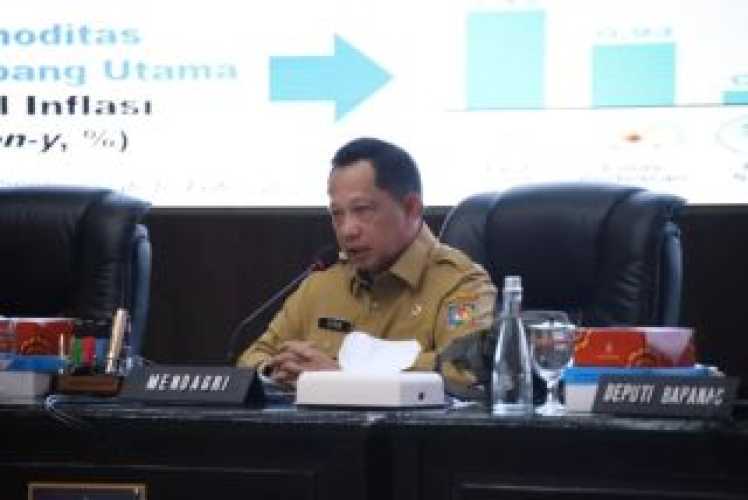 Mendagri Imbau Daerah Jaga Stabilitas Meski Inflasi Turun