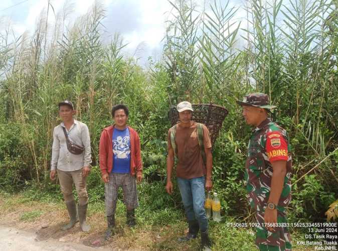 Koptu Sihabuddin Sosialisasi Karhutlah Secara Konkret