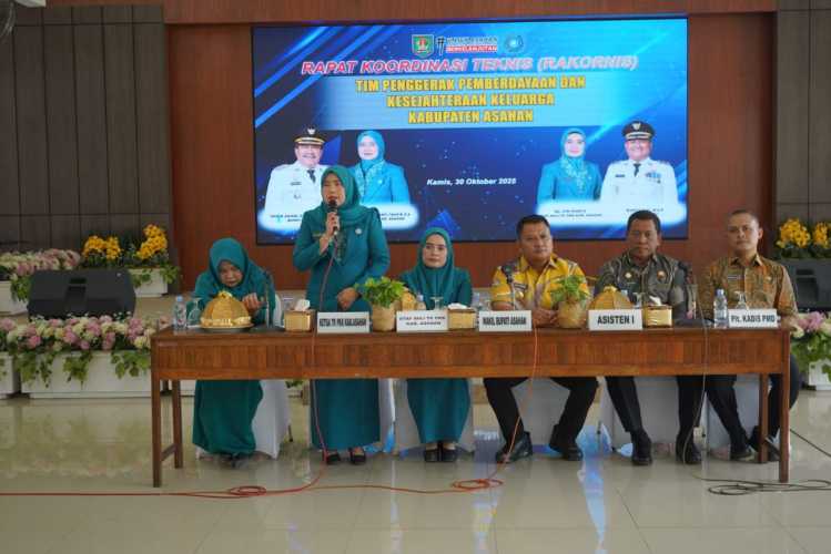 Rakornis TP PKK Asahan Jadi Momentum Penyelarasan Program Menuju Asahan Maju dan Berkelanjutan