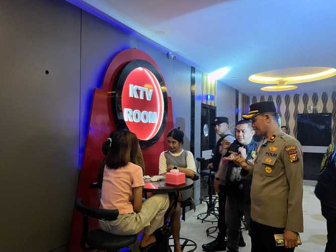 Polsek Kateman Gelar KRYD dan Patroli Malam, Antisipasi 3C dan Narkoba