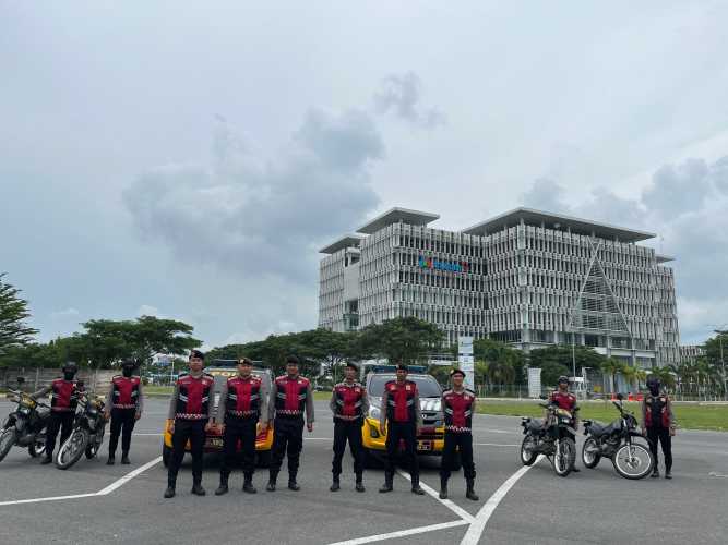 Sat Samapta Polres Batu Bara Laksanakan Patroli Hari Buruh Sedunia