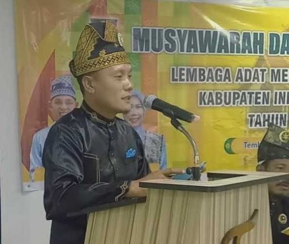 Ketua Terpilih Lembaga Adat Melayu Riau Kabupaten Indragiri Hilir, Datuk Asmadi