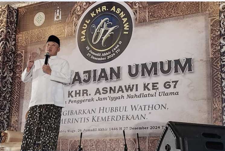 Menteri ATR/BPN Nusron Wahid menghadiri Haul ke-67 K.H. Raden Asnawi