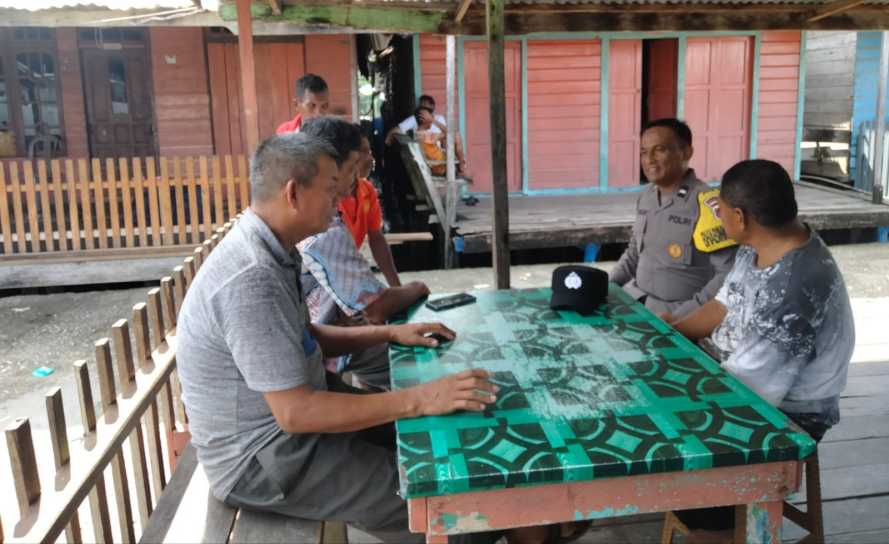 Bhabinkamtibmas Desa Bekawan Koordinasi Pendataan Lahan Jagung Dukung Program Ketahanan Pangan