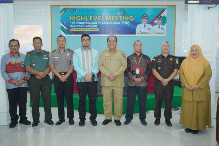 Bupati Asahan Pimpin High Level Meeting TPID Kabupaten Asahan Tahun 2025