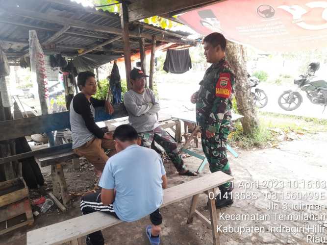 Sertu Suherman Jadikan Bulan Puasa  ajang Silaturahmi