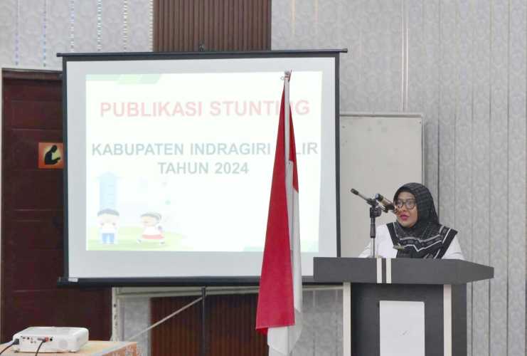 Dinas Kesehatan Kabupaten Indragiri Hilir Gelar Publikasi Stunting Tahun 2024