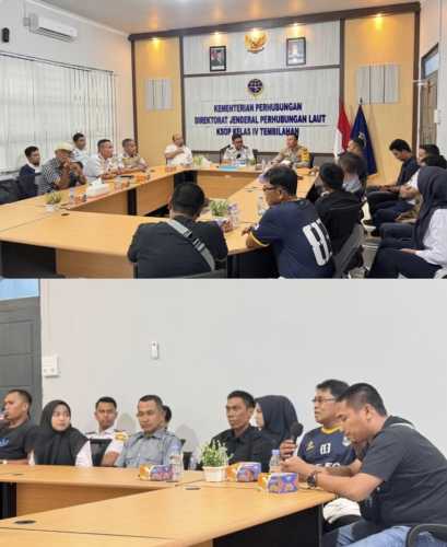 KSOP Kelas IV Tembilahan Gelar Rapat Antisipasi Lonjakan Penumpang Jelang Tahun Baru 2026