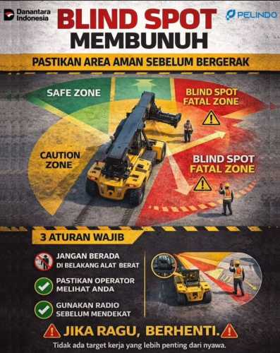 Pelindo Regional 1 Tembilahan Himbau Insan Pelabuhan Utamakan Keselamatan Kerja