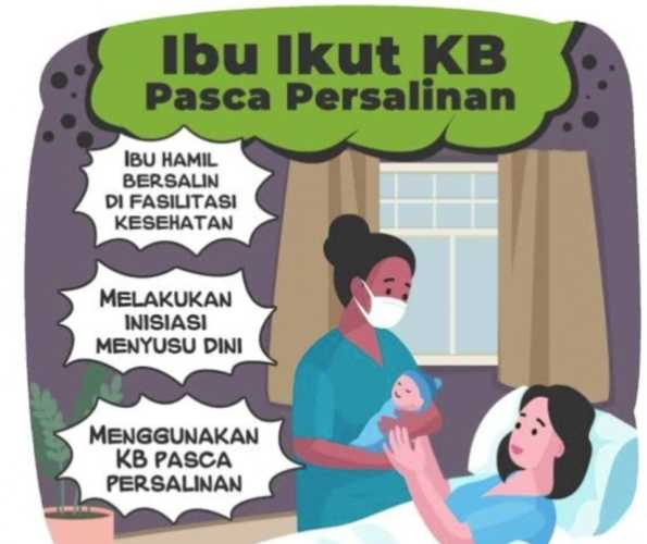 DP2KBP3A Bersama Dinkes Inhil Sosialisasikan KB Setelah Bersalin