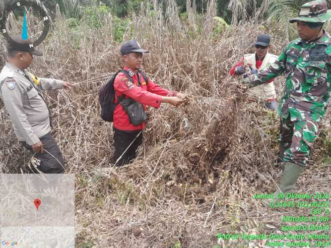 Koptu Sihabuddin Mengajak Stakeholder Terkait Monitor Karhutlah