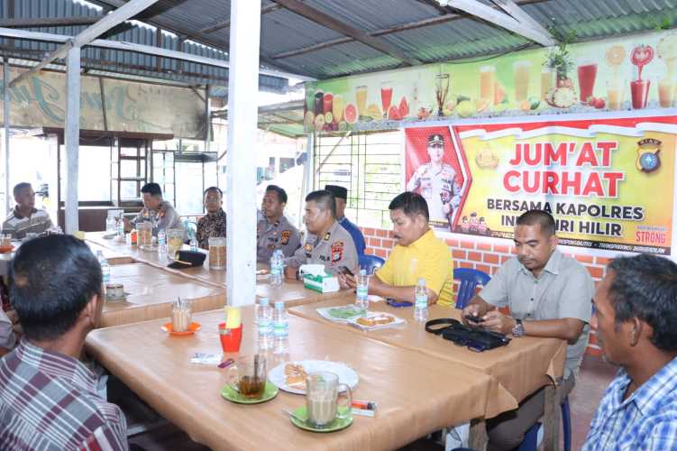 Jumat Curhat, Warga Keluhkan Banyak Anak Muda Kerap Mabuk-Mabukan di Jalan Batang Tuaka