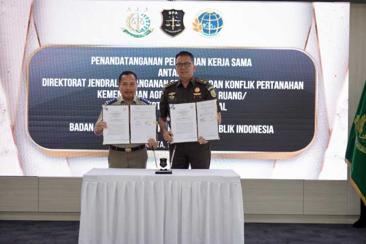 Kementerian ATR/BPN dan Kejaksaan Agung Perkuat Pengamanan Aset untuk Pulihkan Hak Korban dan Kerugian Negara