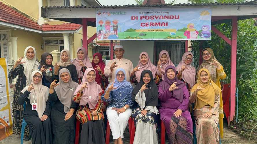 Kader Posyandu Cermai mewakili Kabupaten Indragiri Hilir dalam Lomba Kader Posyandu Berprestasi Tingkat Provinsi Riau