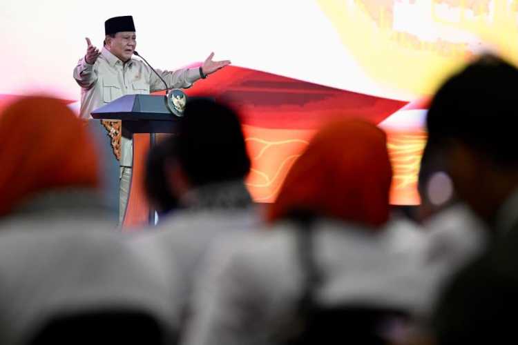 Presiden Prabowo: Hanya dengan Pemerintahan Bersih, Indonesia Bisa Bangkit