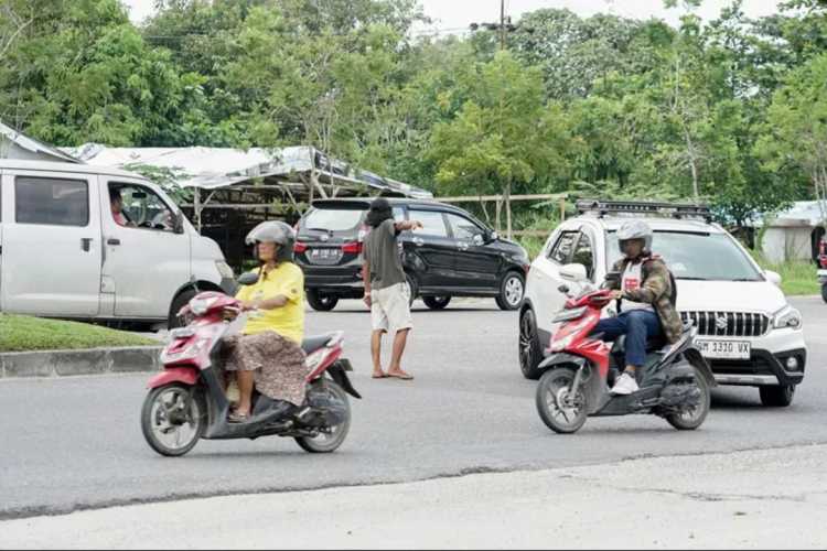 Dishub Pekanbaru Patroli Rutin Tertibkan Pak Ogah