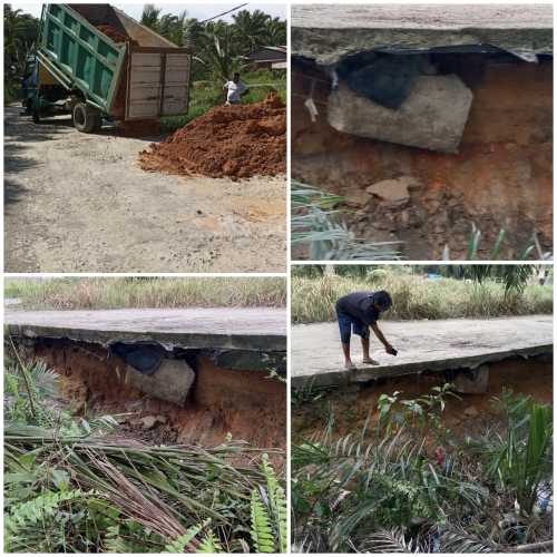 Respon Cepat Bupati dan Wakil Bupati Melalui PUTR Atasi Abrasi Keluhan Warga Bagan Batu