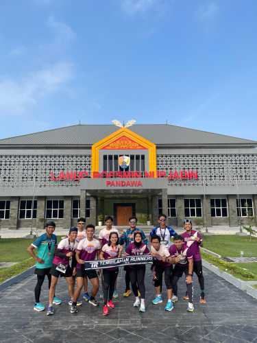 Tembilahan Runners ikut Meriahkan Lanud Roesmin Nurjadin Air Force Run 2023