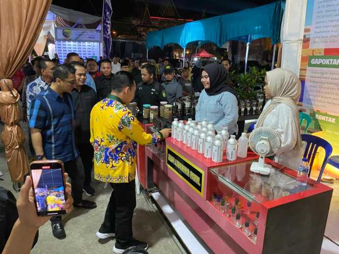 Ditaja Hipmi Inhil, UMKM Expo 2024 Resmi Dibuka Pj Bupati