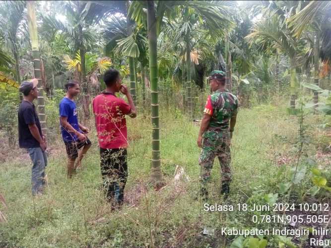 Kopda Rewan Hutabarat Tak Mengindahkan Hari Libur Dalam Penanganan Karhutlah