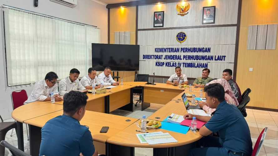 Pelindo Tembilahan dan KSOP Kelas IV Tembilahan Gelar Coklit Rutin Terkait Konsesi dan PNBP