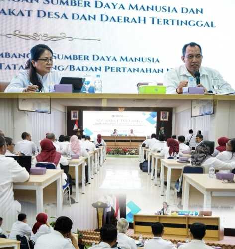 Benchmarking BPSDM dan PMDTT Kementerian Desa dan Pembangunan Daerah Tertinggal ke BPSDM Kementerian ATR/BPN