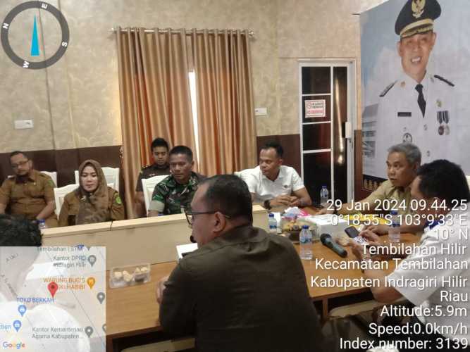 Mewakili Danramil, Peltu jaharzam Hadiri Rapat Pengendalian Inflasi  Daerah