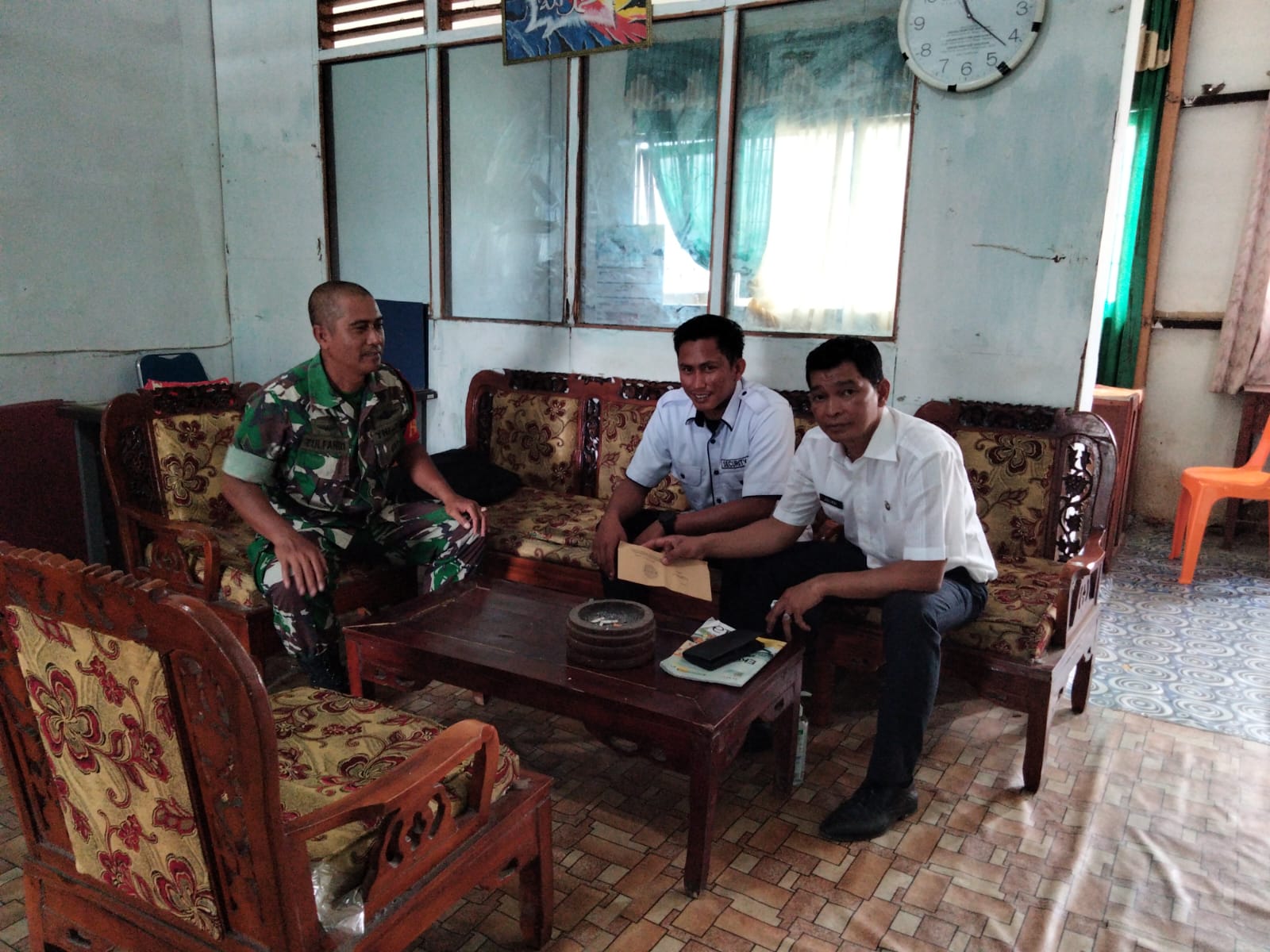 Babinsa Kunjungi Sekolah MAN Jalan Pelajar