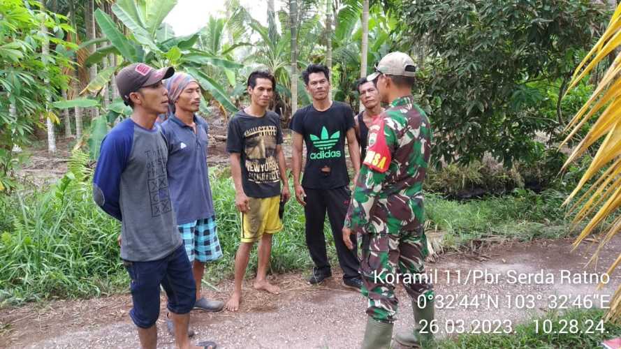 Serda Ratno Ukur SDM Penanganan Karhutlah