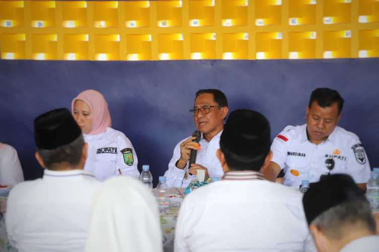 Dalam Pertemuan dengan Plt.Gubernur Riau, Bupati H.M Wardan Sampaikan Problematika di Daerahnya