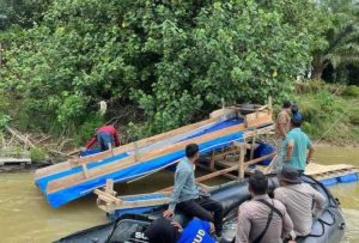 Tim Gabungan Kuansing Bergerak Cepat, Tertibkan Penambangan Emas Ilegal