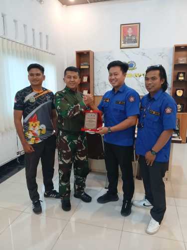 Dandim 0208 Asahan Terima Audiensi Karang Taruna Kabupaten Batu Bara