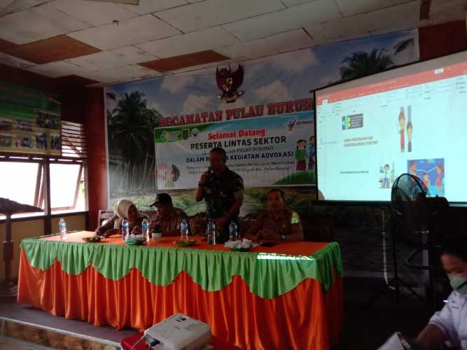 Danramil Hadiri Rapat Lintas Puskesmas