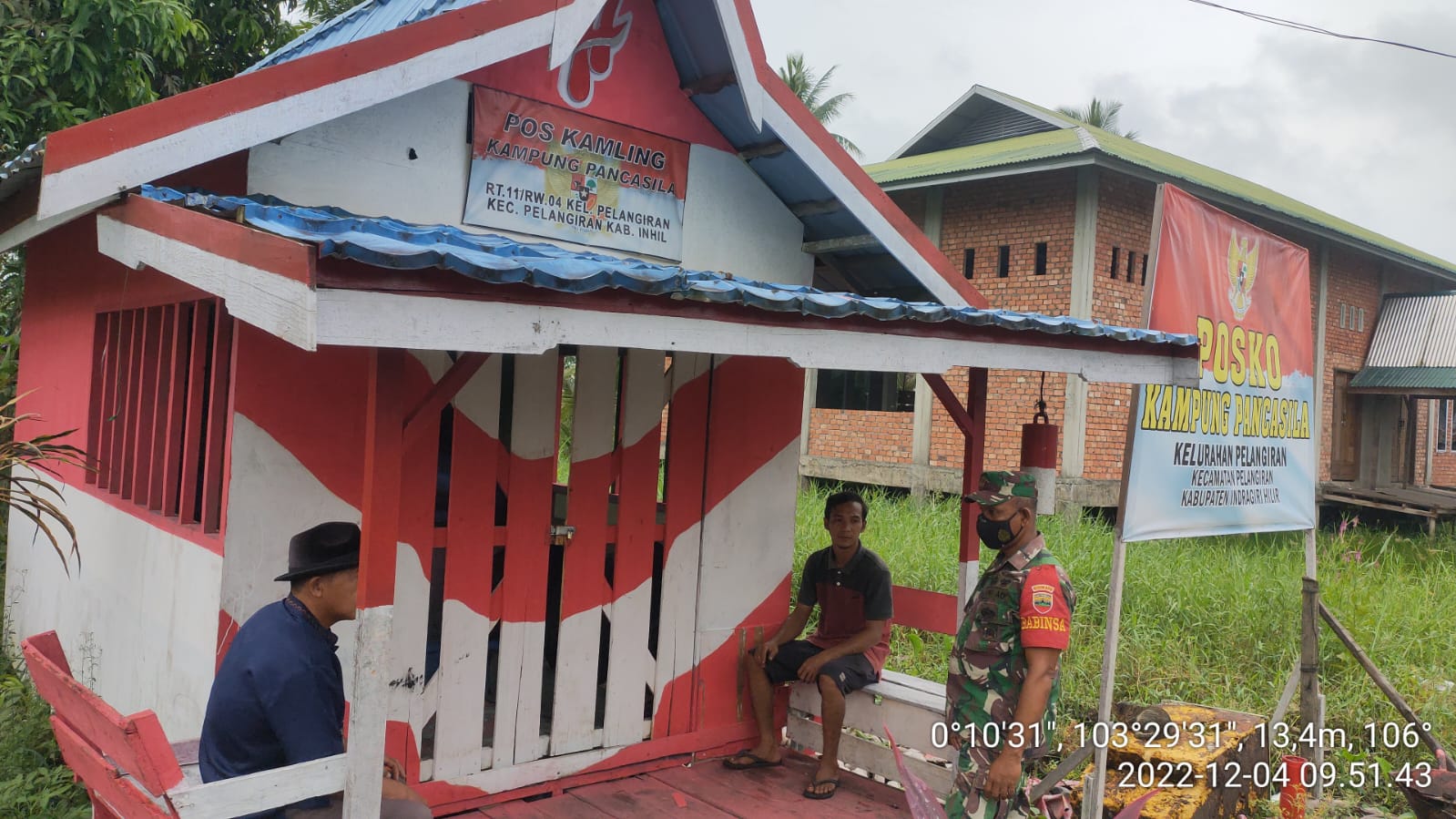 Serda Mulyadi dengan Pos Pancasila Kenang Tokoh Pendiri  Bangsa