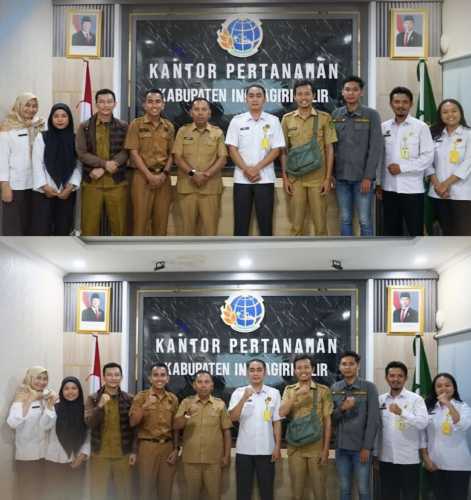 Kantor Pertanahan Indragiri Hilir Susun Model Reforma Agraria Berbasis Kolaborasi Lintas Sektor