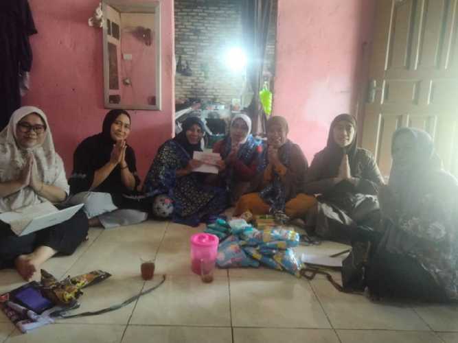 Karmila Sari Pimpin Aksi Donasi BKMT Rohil, Bantuan Disalurkan ke Aceh, Sumut, dan Sumbar