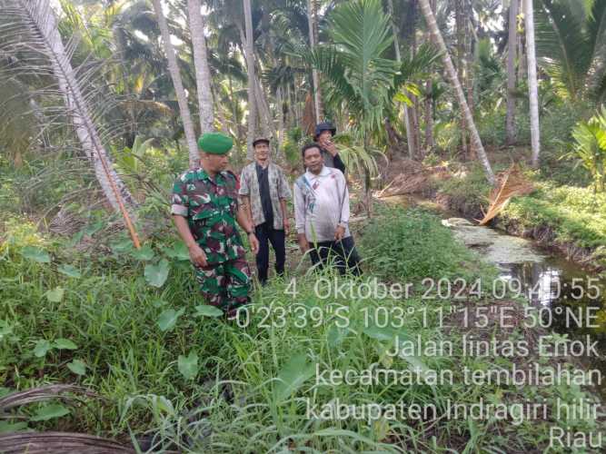 Sertu M. Yasin Fokuskan Patroli Menjaga Wilayah Bebas Karhutlah