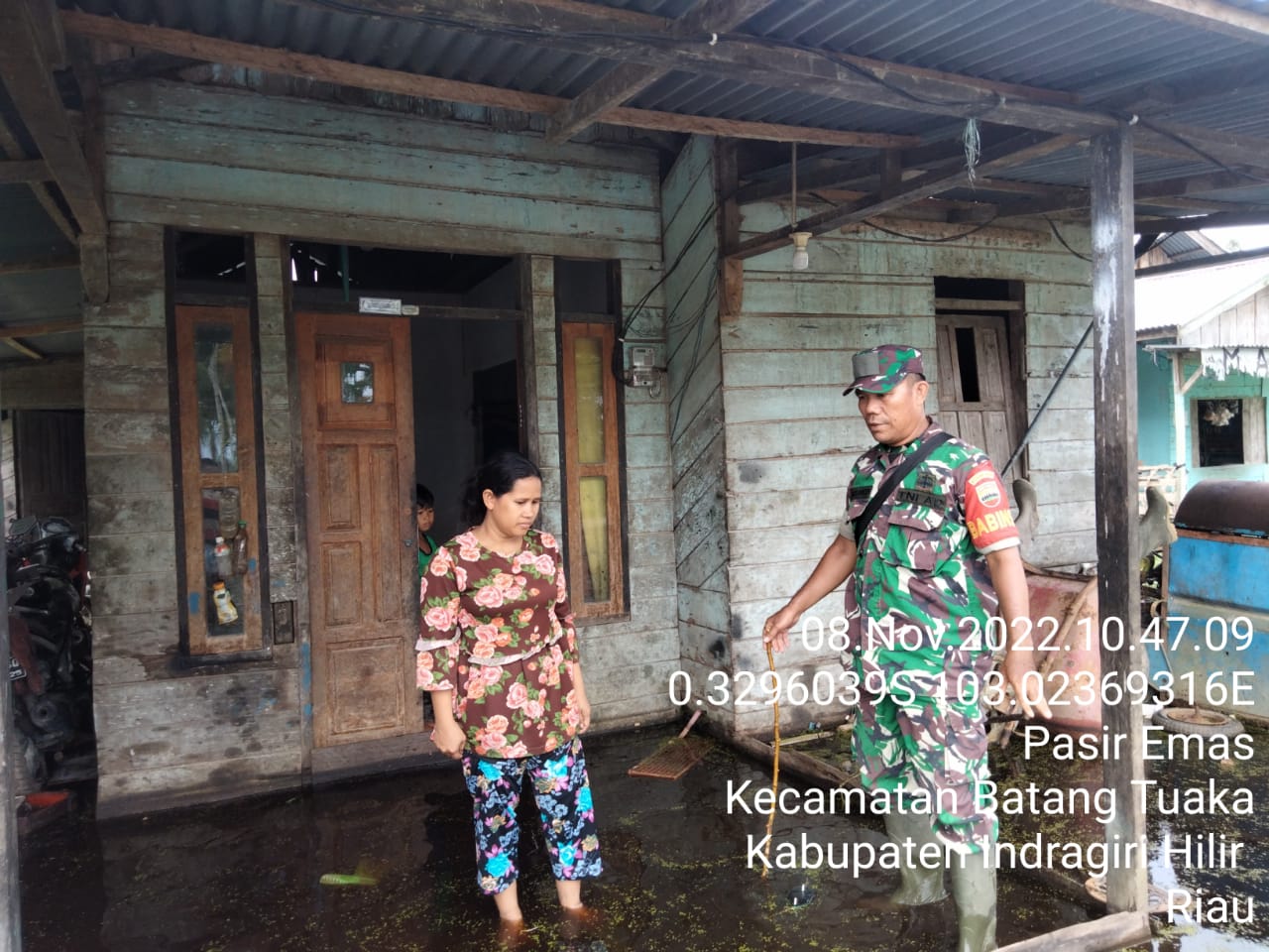 Serda Fero A.Duha Lakukan Identifikasi Dampak Banjir dan Solusinya