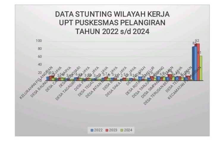 Analisis Data Pengukuran Stunting di Kecamatan Pelangiran Indragiri Hilir