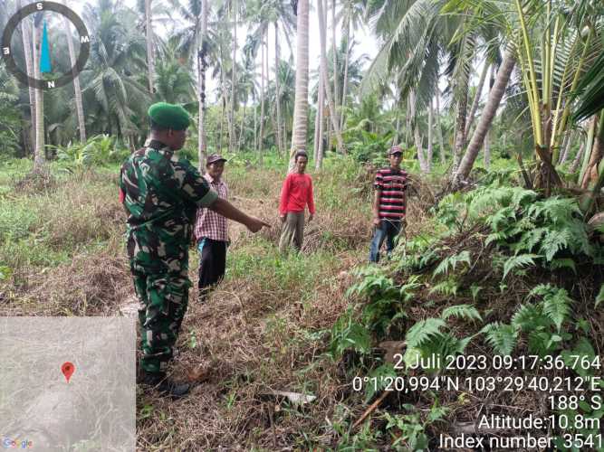 Kegiatan Berkelanjutan, Kiat Babinsa Tangani Karhutlah