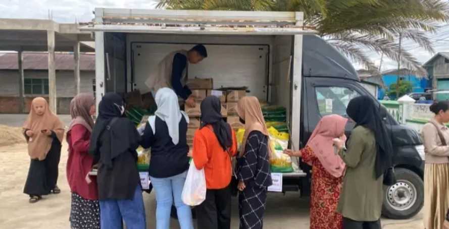 Perum BULOG Kantor Cabang Tembilahan Turut Serta dalam Operasi Pasar Murah 2026 Hadapi Ramadhan