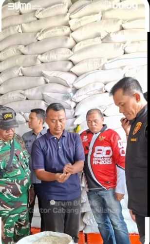 Bulog Tembilahan Turut Serta Sidak Pasar Jelang Hari Besar Keagamaan Nasional