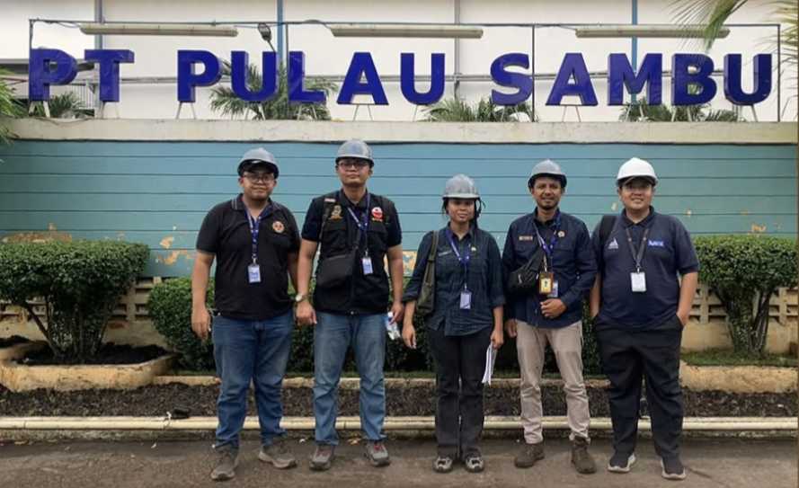 Pastikan Pemanfaatan Ruang Sesuai Tata Ruang, Kantor Pertanahan Indragiri Hilir Tinjau Lapang PTP PKKPR PT Pulau Sambu