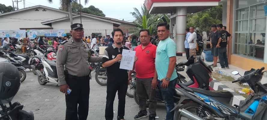 Sat Reskrim Polres Batu Bara Lakukan Sosialisasi dan Pengawasan Pendistribusian BBM di SPBU