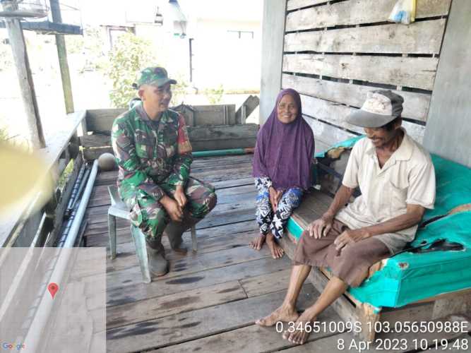 Serda Nasir Siagian Berikan Himbauan Kepaca Penambang Sampan