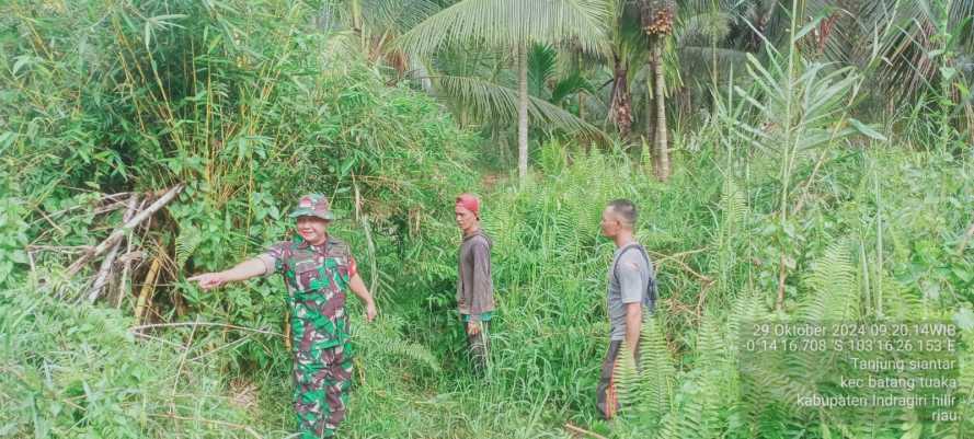 Serda Sukiran Tentukan Titik Rawan Karhutlah  dengan Patroli