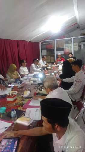 Raker PMI Cabang Inhil,KUPT Persampahan Bahas Pencemaran Limbah B3